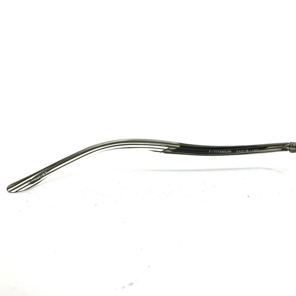 BCPC Eyeglasses Frames BP-180 col.37 Clear Gray Round Oval Full Rim 54-18-140
